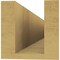 Ekena Millwork 4in. W x 4in. H x 24in. L Huntington Woodgrain TimberThane Rafter Tail, Primed Tan RFTUR04X04X24HUNRCPR - alternate 6
